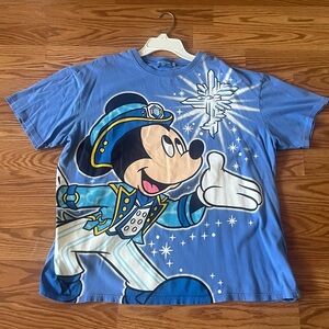 Blue Mickey Mouse Kids T-Shirt